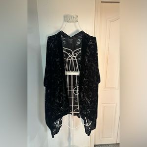 Velvet Embossed Shrug